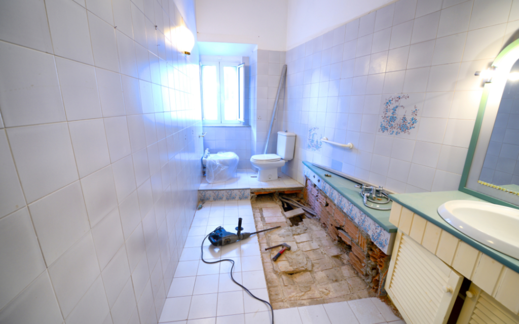 Hacer reforma en baño