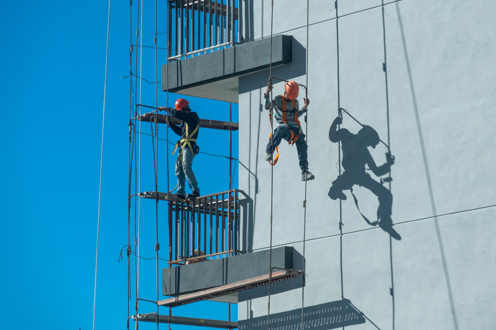 Trabajos verticales: limpieza y reparación
